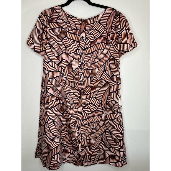 Diane Von Furstenberg, Blue and orange shift dress ￼ - Picture 5 of 5